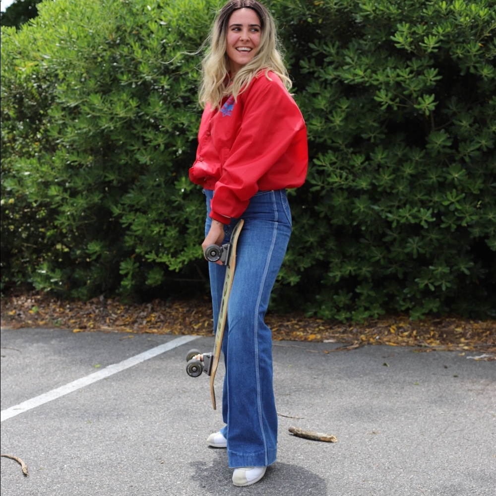 Vintage 80s bomber style jacket - Picture 2 of 7